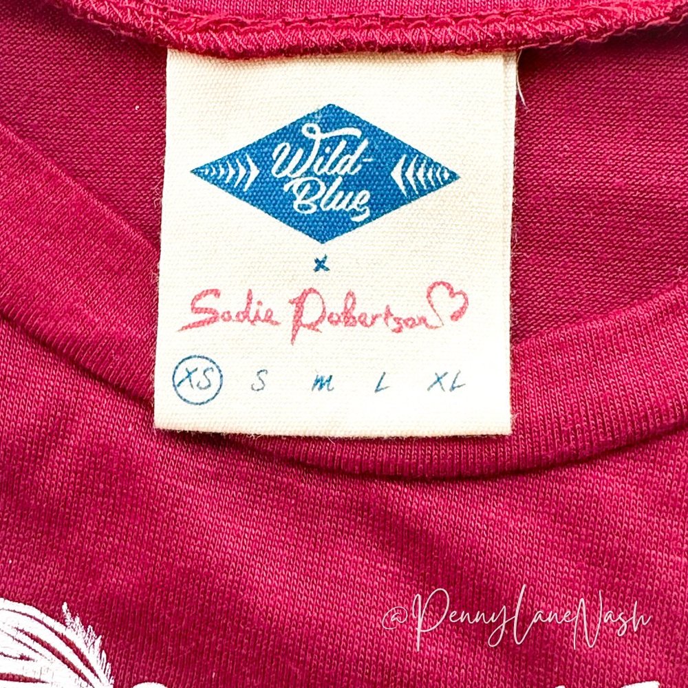 Wild Blue Dreamcatcher Owl Crop Tee Shirt - Picture 2 of 7